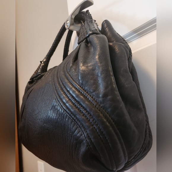 100% Authentic Fendi Nappa Leather Spy Bag in Black; Almost Brand-New Condition - Picture 5 of 16